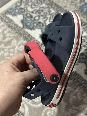 Детская обувь: Б/у Детские сандалии Crocs. Оригинал с официального сайта с Америки — 5
