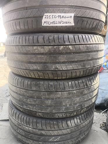 mishelin: Шины 225 / 50 / R 18, Лето, Б/у, Комплект, Легковые, Michelin — 1