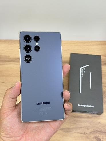 ram 32: Samsung Galaxy S25 Ultra, Б/у, 512 ГБ, цвет - Серый, 1 SIM — 1