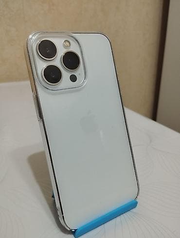 iphone 8 plus osh: IPhone 13 Pro, Б/у, 128 ГБ, Белый, Защитное стекло, Чехол, Коробка, 100 % — 1