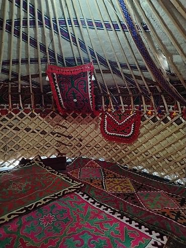 купить яхту: Юрта традиционная войлочная - Каркас: разборный деревянный — 4