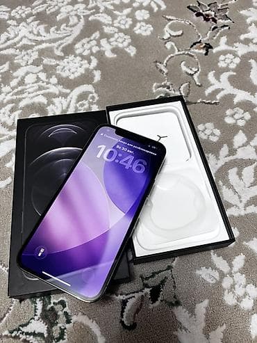 IPhone 12 Pro, 128 ГБ, цвет Graphite (графитовый). В комплекте