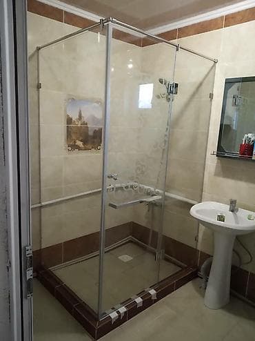 дешевые душевые кабины: Стеклянные перегородки стеклянные перегородки Бишкек Стеклянные — 2