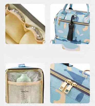 Другие товары для детей: Сумка-термос/органайзер для мамы и малыша - Двухъярусная конструкция — 7