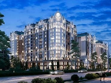 южный роял 3 комнатный квартира: 3 комнаты, 100 м², Элитка, 8 этаж, Готовая ПСО (под самоотделку) — 1