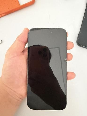 чехол iphone 14 pro: IPhone 14 Pro, Б/у, 128 ГБ, Графит, Кабель, 74 % — 1