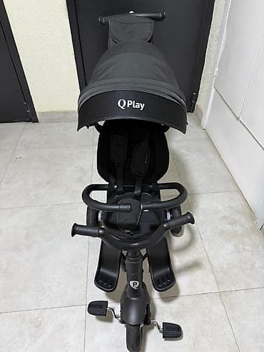 велосипед велосипед: Коляска, цвет - Черный, Новый — 3