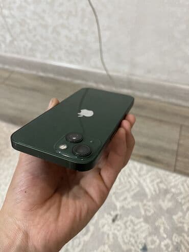 айфон 14 pro max цена бишкек: IPhone 13, Колдонулган, 128 ГБ, Alpine Green, Заряддоочу түзүлүш, Коргоочу айнек, Кабель, 100 % — 2