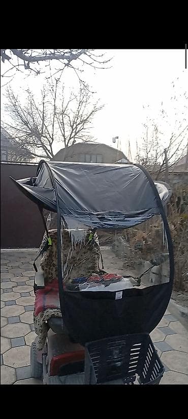 Медтовары: Электрический четырехколесный инвалидный электроскутер/коляска - — 3