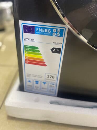 сушка для фруктов: Кир жуучу машина Skyworth, Жаңы, Автомат, 9 кг чейин, Толук өлчөм — 8