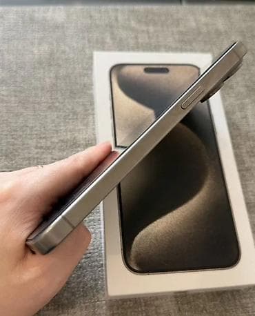 garmin 8: IPhone 15 Pro Max, Б/у, 256 ГБ, Natural Titanium, Коробка, 88 % — 4