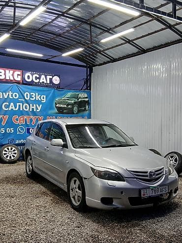 рав 4 2002: Mazda 3: 2004 г., 2 л, Механика, Бензин, Хэтчбэк — 4