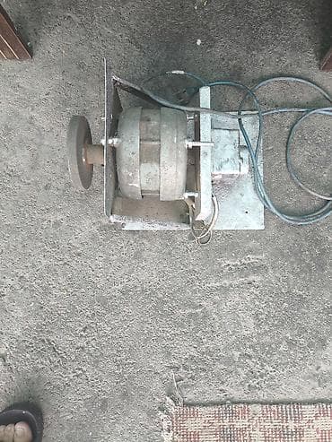 Өндүрүш үчүн жабдуулар: Точильно-шлифовальный станок (самодельный) на базе электрического — 2