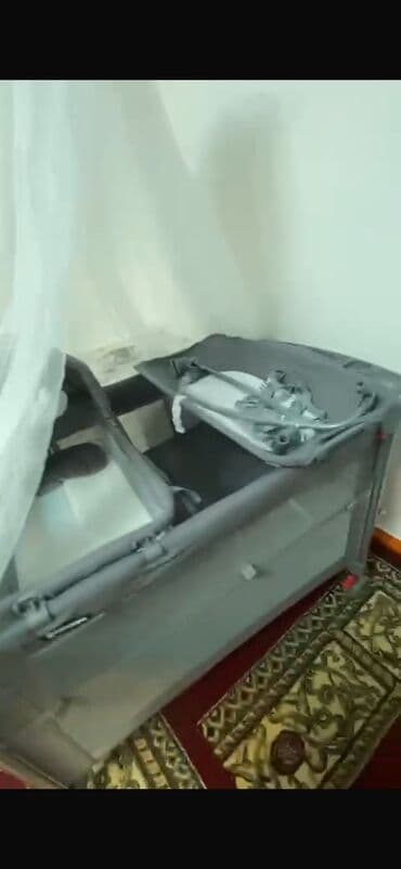 универсальный набор инструментов для дома: Манеж-кровать, Новый, Складной — 4