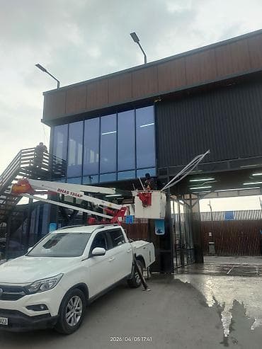 автовышки купить: Услуга: автовышка на базе пикапа (телескопическая корзина) Описание — 1