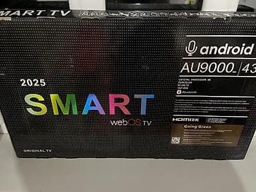 телевизор жидкокристаллический: Продается:Смарт-телевизор AU9000, 43" UHD Цена договорная Телевизор — 2