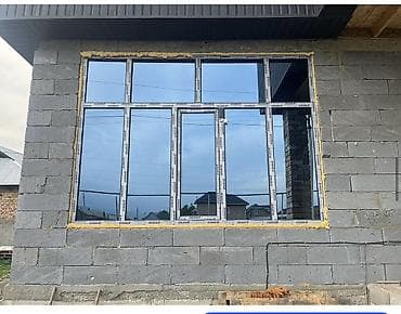 перегородки стекло: Готовое пластиковое окно, Тип окна: Панорамные, Декоративные особенности: Другие особенности, Без установки, Без рассрочки — 1