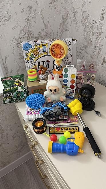 Игрушки, продаю комплектом, новое и б/у, что-то брали в Дубаи, фото и at lalafo.kg Игрушки, продаю комплектом, новое и б/у, что-то брали в Дубаи, фото и