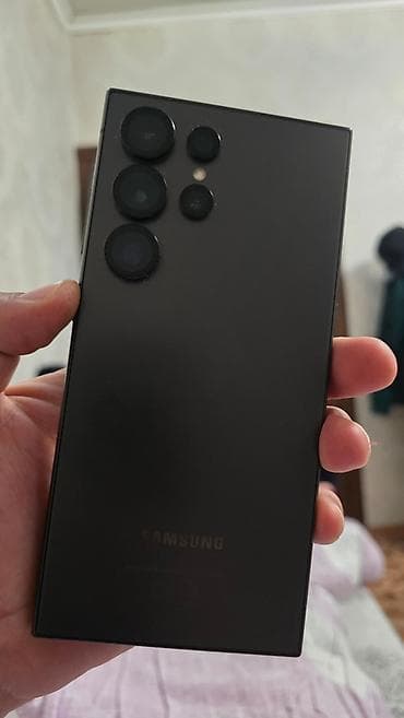 обратный: Samsung Galaxy S23 Ultra, 256 ГБ, цвет - Черный — 1