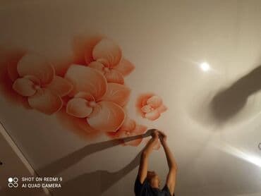 Натяжной потолок: Натяжной потолок Глянцевое, Матовое Гарантия, Бесплатная консультация, Бесплатный замер — 3