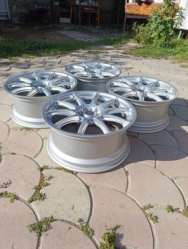 крашеные диски фото: Диски R 17 RAYS, Комплект, отверстий - 5, Б/у — 17