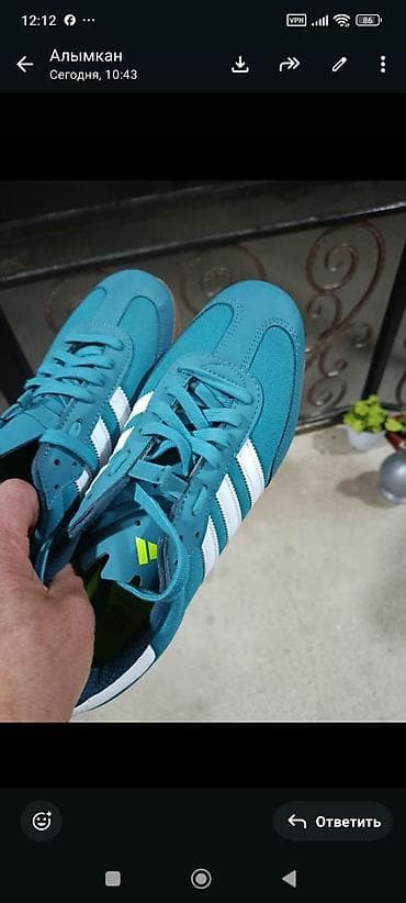вело обувь: Мужские кроссовки, 42, Adidas, Б/у, Платная доставка — 1