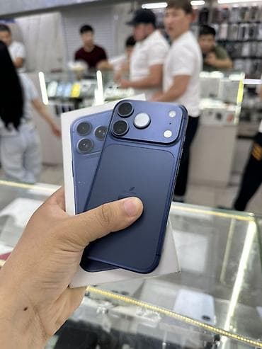 iphone 16 pro бу: IPhone 17 Pro, Б/у, 256 ГБ, Blue Titanium, Зарядное устройство, Чехол, Кабель, 100 % — 2