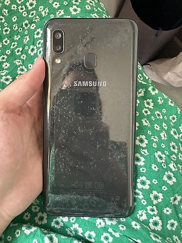 nokia e7: Samsung Galaxy A20, Б/у, 32 ГБ, цвет - Черный — 2