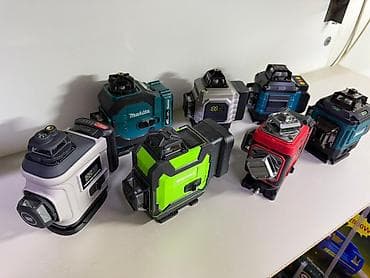 Инструменты: Лазерные уровни с зелёным лучом (360°), аккумуляторные - Тип — 1