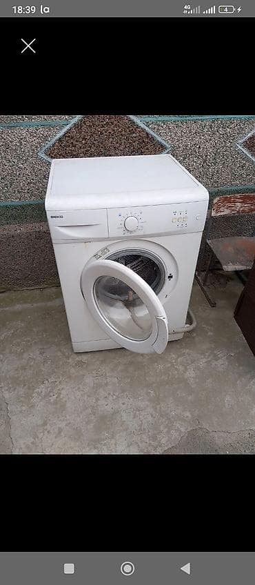 Стиральная машина Beko, фронтальная загрузка. Основные