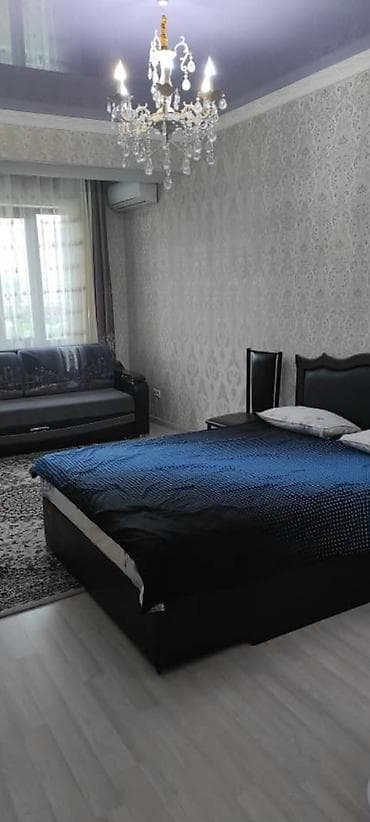 Квартиры: 1 комната, Люкс, элитка, Юг-2 мкр, Душевая кабина, Постельное белье, Кондиционер — 1