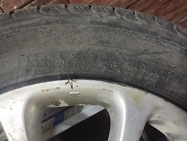 Транспорт: Колеса в сборе 235 / 55 / R 18, Лето, Б/у, Комплект, Легковые, Литые, отверстий - 5 — 3