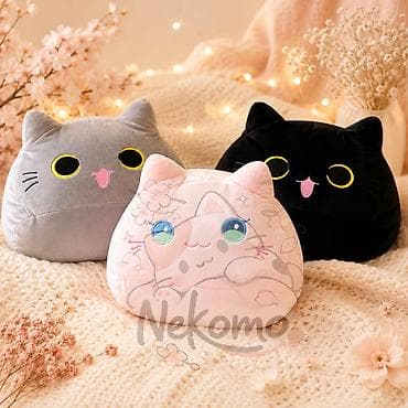 bb kitty: 😻 Декоративные подушки «Котики» 😸 Маленькие, мягкие и невероятно — 1