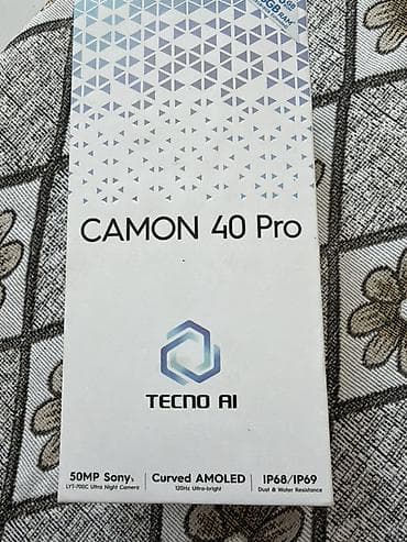 redmi 9 а: Tecno Camon 30 Pro 5G, Колдонулган, 256 ГБ, түсү - Кара, 2 SIM — 3