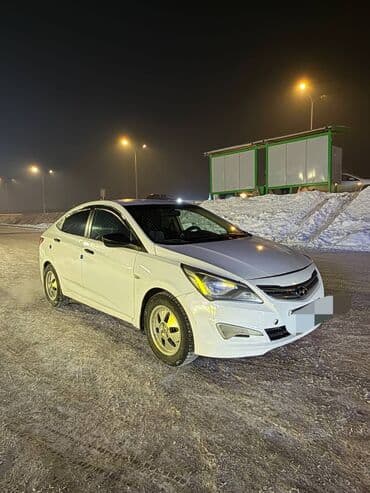 шипованные: Hyundai Solaris: 2015 г., 1.4 л, Автомат, Бензин, Седан — 7