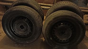 175 65 14 зима: Колеса в сборе 175 / 65 / R 14, Зима, Комплект, Легковые, Железные — 1