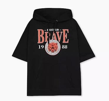 nike tech: Худи с короткими рукавами и капюшоном от фирмы Gloria Jeans, размер — 1