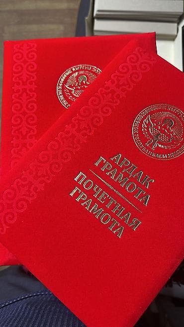 Дом и сад: Папка бархатная. Почетная грамота бархатная в наличии оптом и в — 1