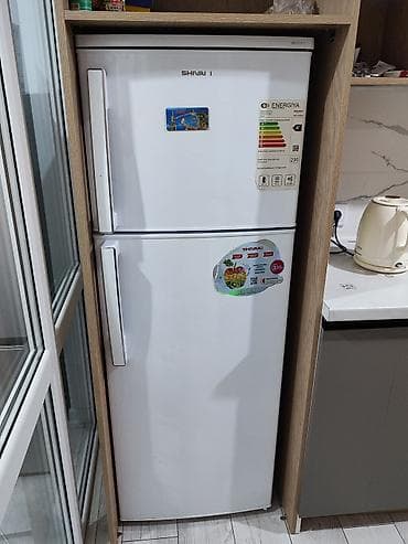 mini refrigerator: Холодильник Shivaki, Двухкамерный — 3