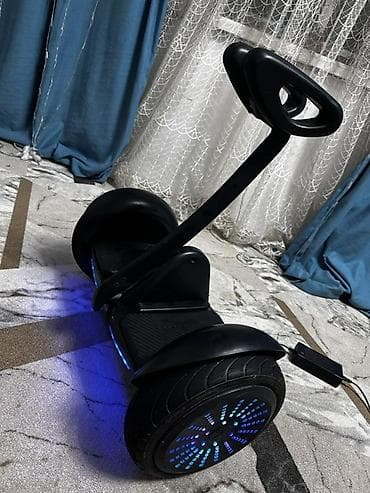 Гироскутер с коленной/ручной опорой (мини-сигвей) с подсветкой - Два