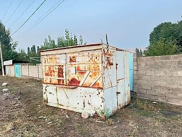 Металлический киоск/ларёк из листовой стали. Характеристики: - at lalafo.kg Металлический киоск/ларёк из листовой стали. Характеристики: -