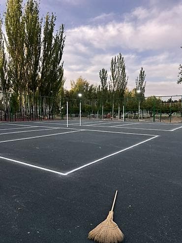 Внутренняя отделка: Нанесение разметки на спортивные площадки Профессионально выполняем — 5
