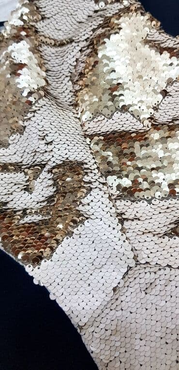 платье с пайетками большого размера: Повседневное платье, Турция, Осень-весна, Длинная модель, Турецкое, M — 4