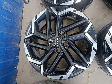 Диски: Литые Диски R 18 Kia, Комплект, отверстий - 5, Б/у — 4