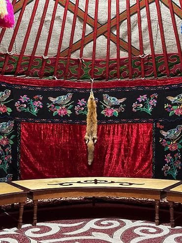 Спорт и хобби: Аренда юрты, Каркас Деревянный, 75 баш, Стулья, Стол, Самовар — 5