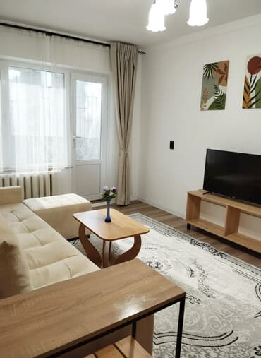 1 комнатные квартиры в бишкеке продажа: 1 комната, 45 м², 106 серия, 1 этаж, Евроремонт — 1