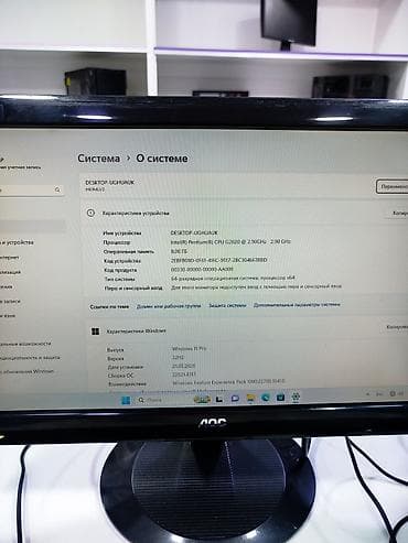 компьютеры сборка: Компьютер, ядер - 2, ОЗУ 8 ГБ, Для несложных задач, Б/у, Intel Pentium, HDD + SSD — 2