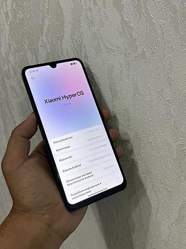 Техника и электроника: Redmi, Redmi 14C, Б/у, 128 ГБ, цвет - Синий, 2 SIM — 6