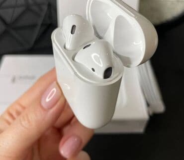 правый наушник airpods: Вкладыши, Apple, Новый, Беспроводные (Bluetooth), Классические — 6