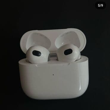 аирподс 3 люкс: Вкладыши, Apple, Новый, Беспроводные (Bluetooth), Классические — 2